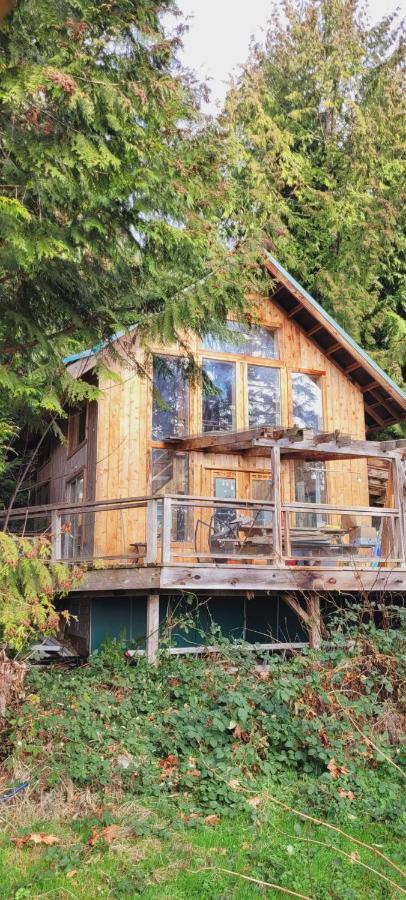 Ocean Views & Sunset Beach Cabin With Soaker Tub & Fire Pit Villa Powell River Dış mekan fotoğraf